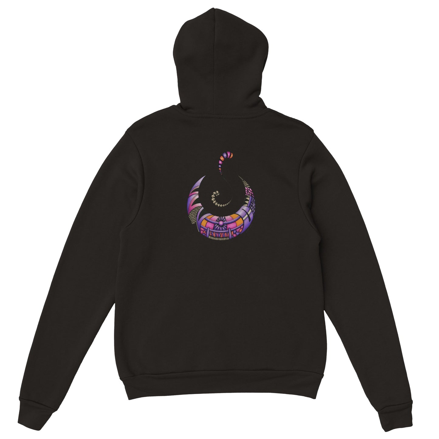 Live Life to the Full: Premium Unisex Pullover Hoodie (PRINT ON BACK)