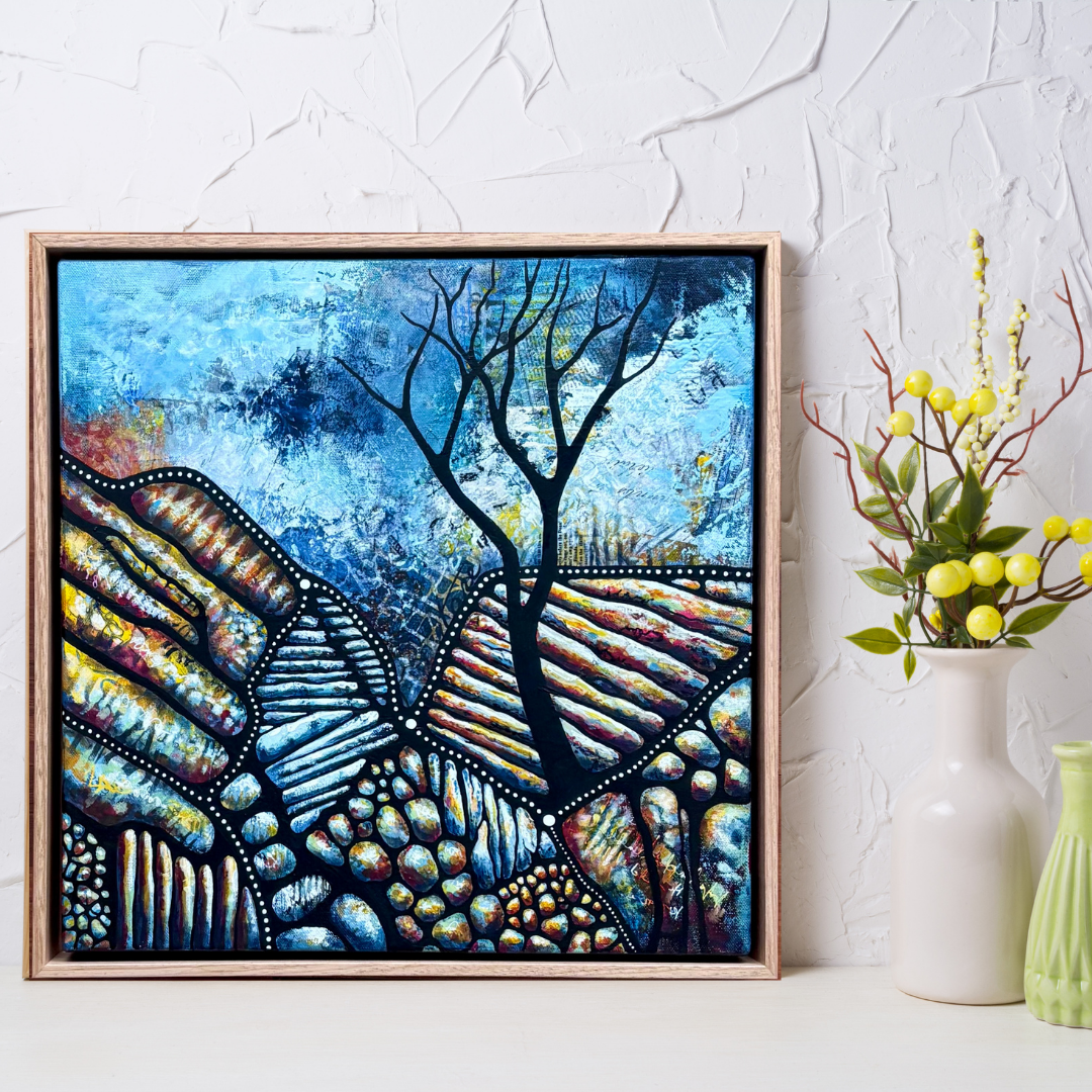 Where I Stand (40cm x 40cm)