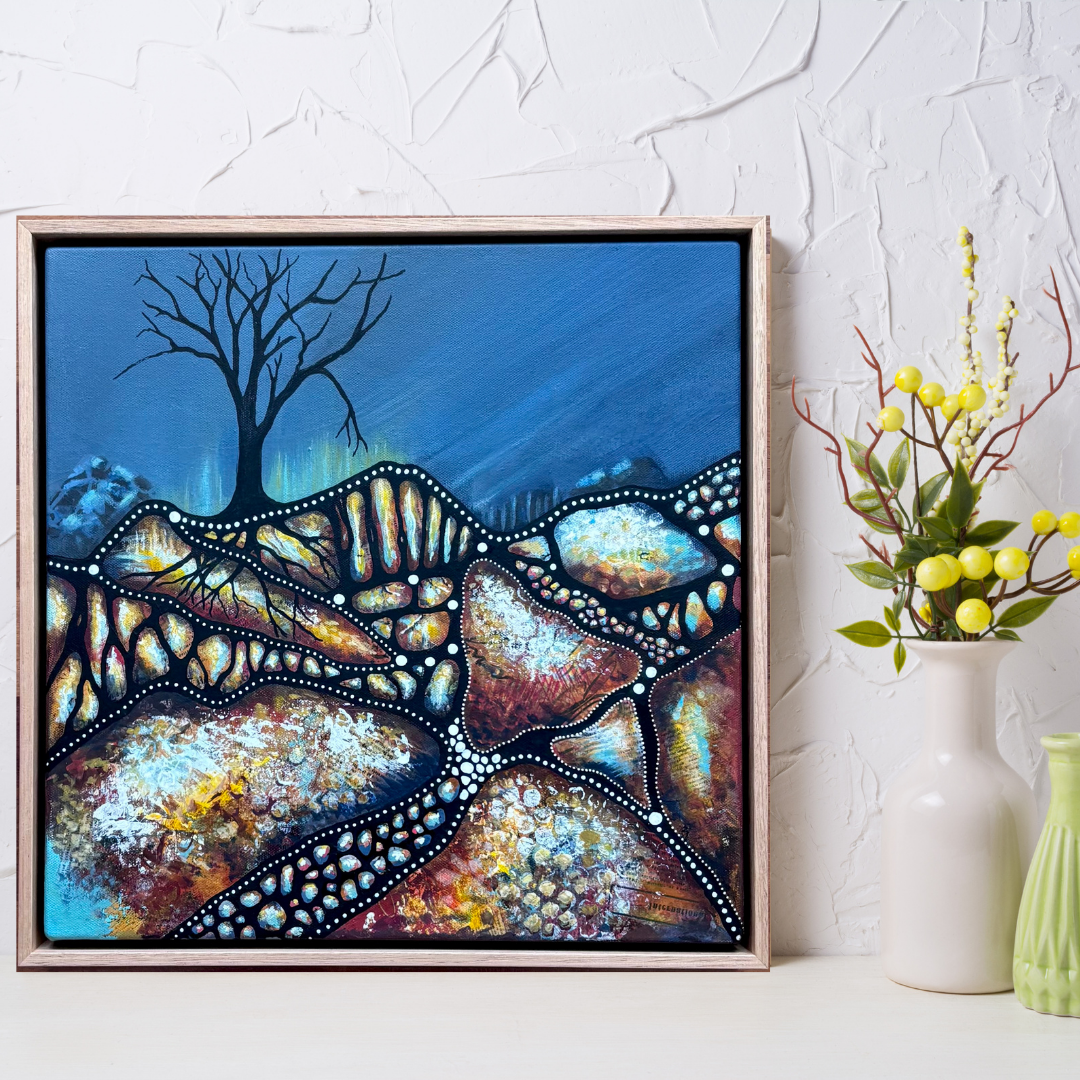 The Earth Remembers (40cm x 40cm)