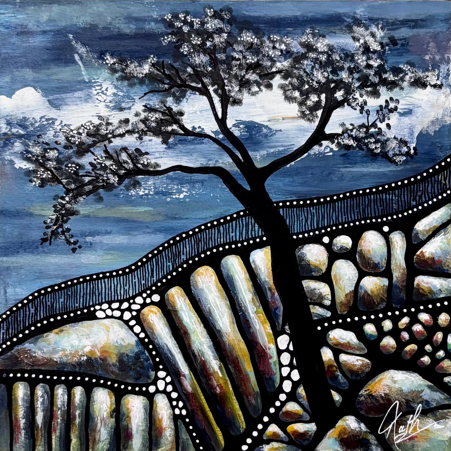 Anchored (20cm x 20cm)