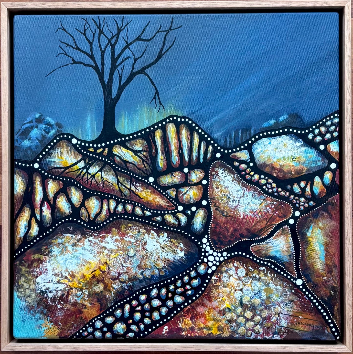 The Earth Remembers (40cm x 40cm)