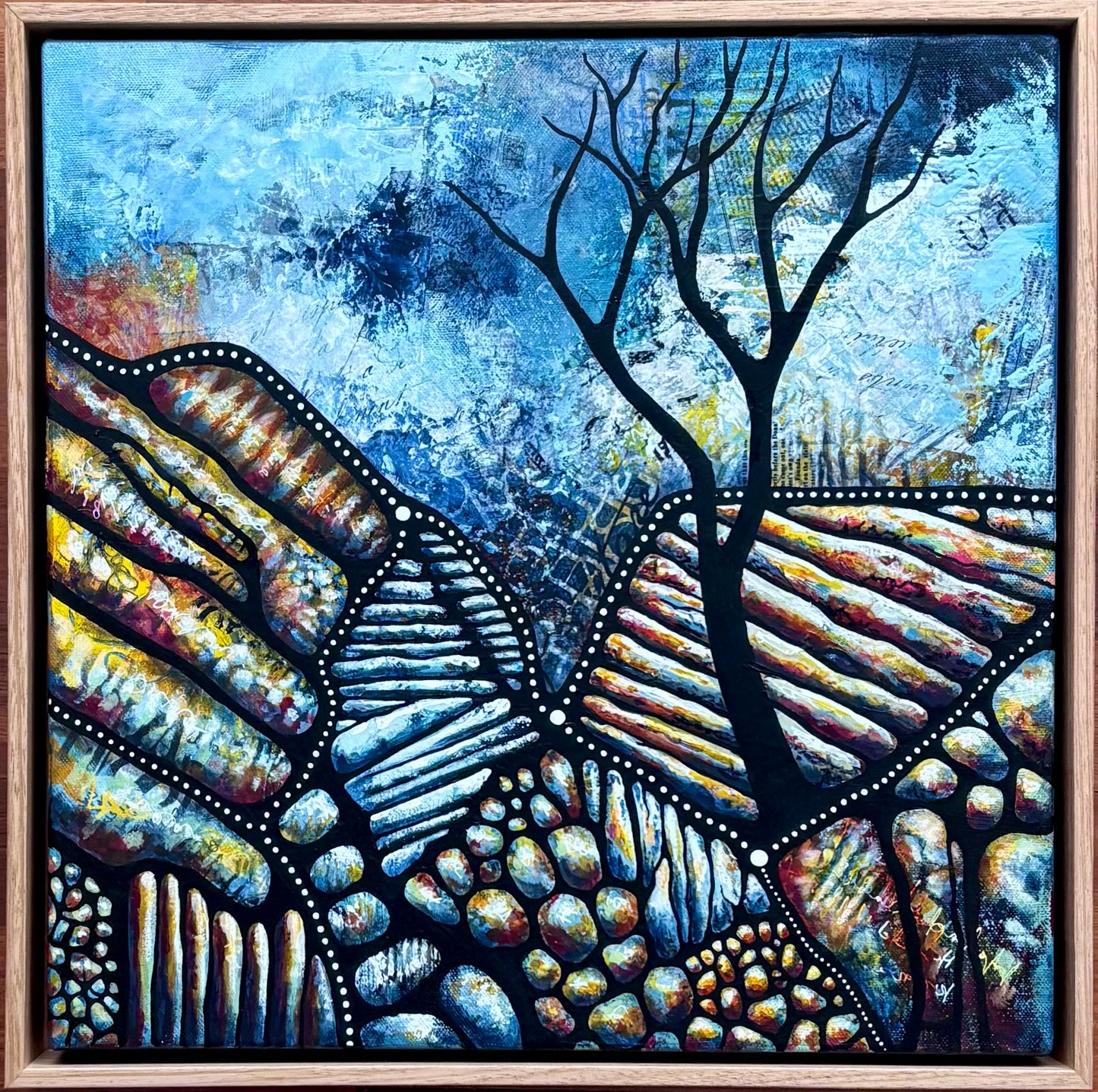 Where I Stand (40cm x 40cm)