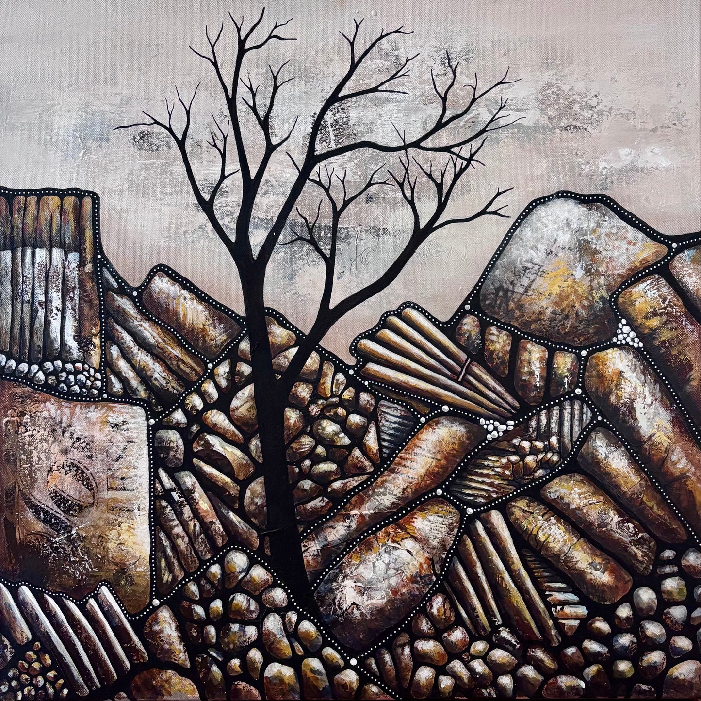 Standing Firm (61cm x 61cm)