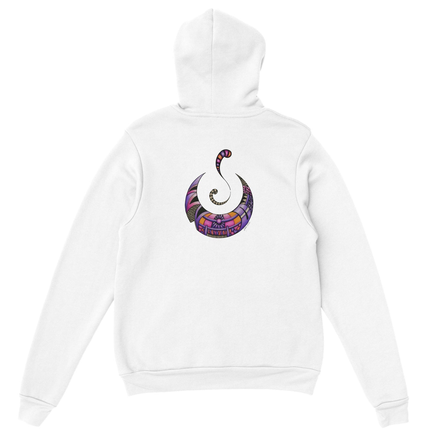 Live Life to the Full: Premium Unisex Pullover Hoodie (PRINT ON BACK)