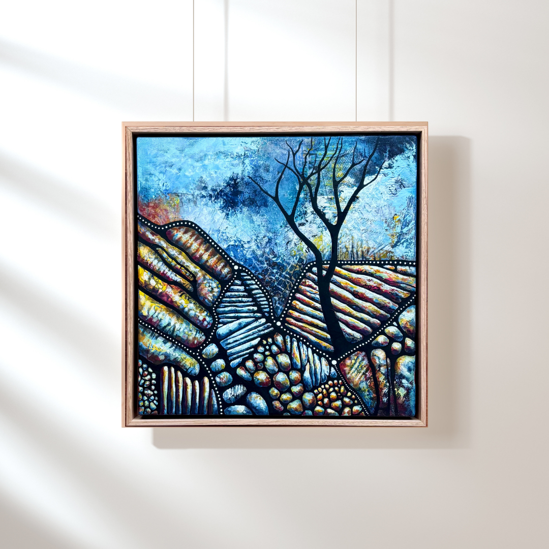Where I Stand (40cm x 40cm)