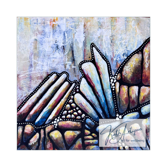 Weathered, Not Worn (20cm x 20cm)