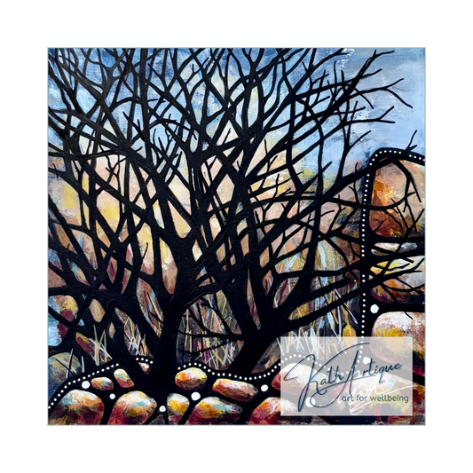 Nature's Hold (20cm x 20cm)