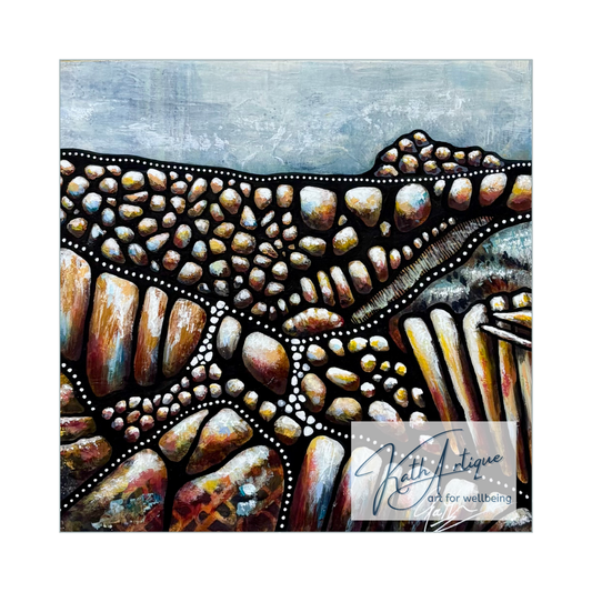 In the Quiet Between (20cm x 20cm)