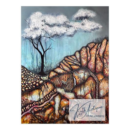 Sticks and Stones (90cm x 120cm)