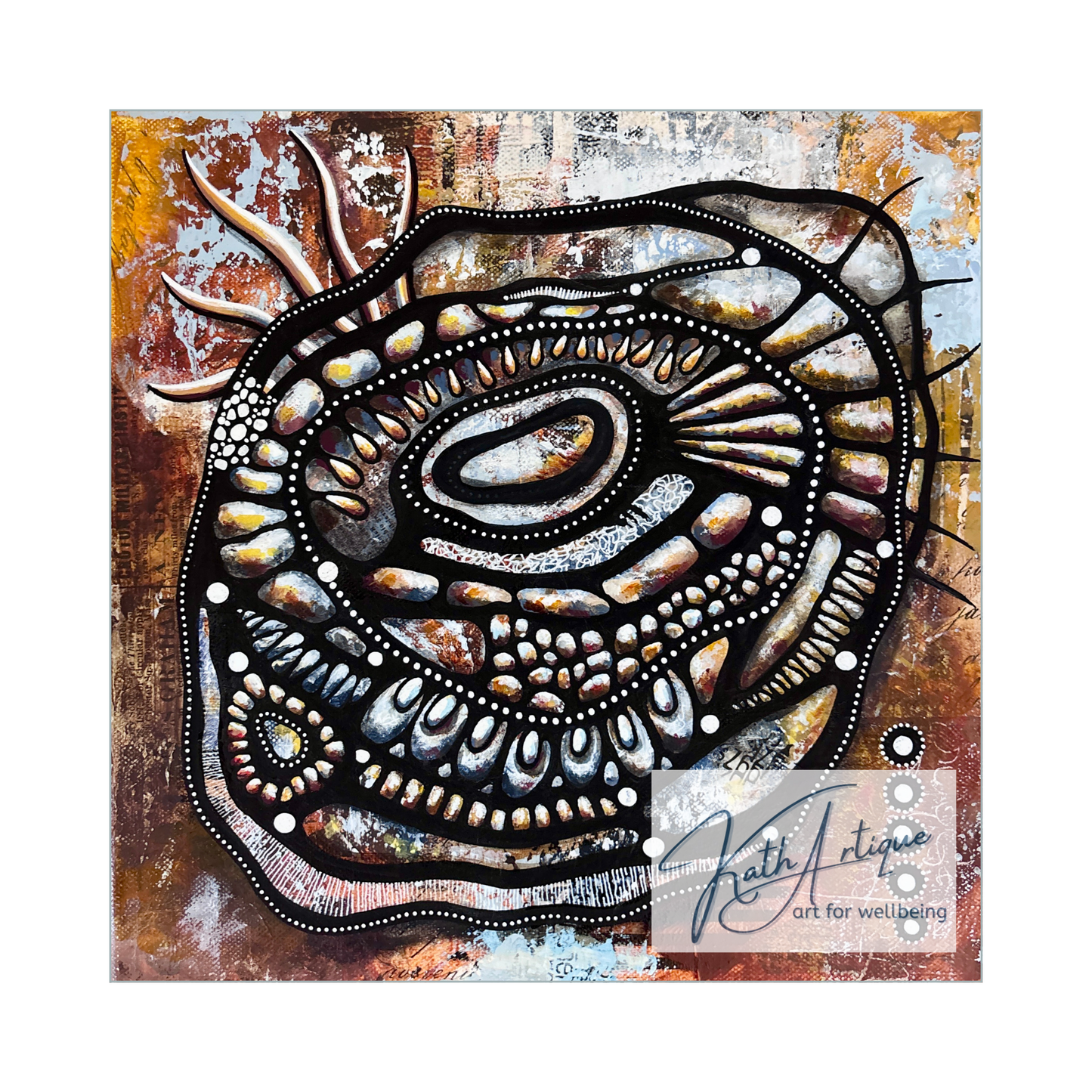 A Journey Without Edges (30cm x 30cm)