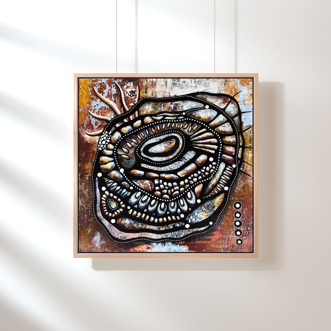 A Journey Without Edges (30cm x 30cm)