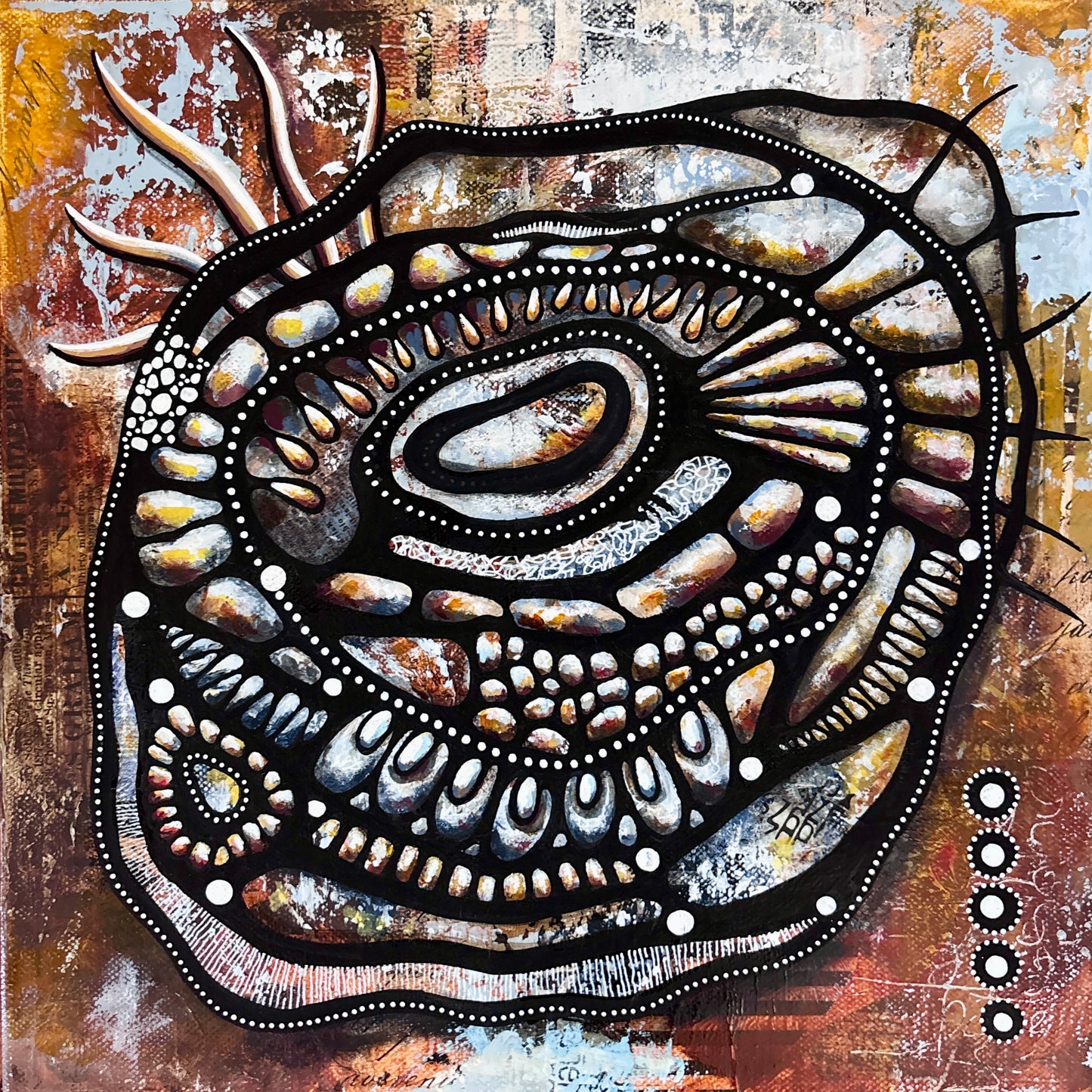 A Journey Without Edges (30cm x 30cm)