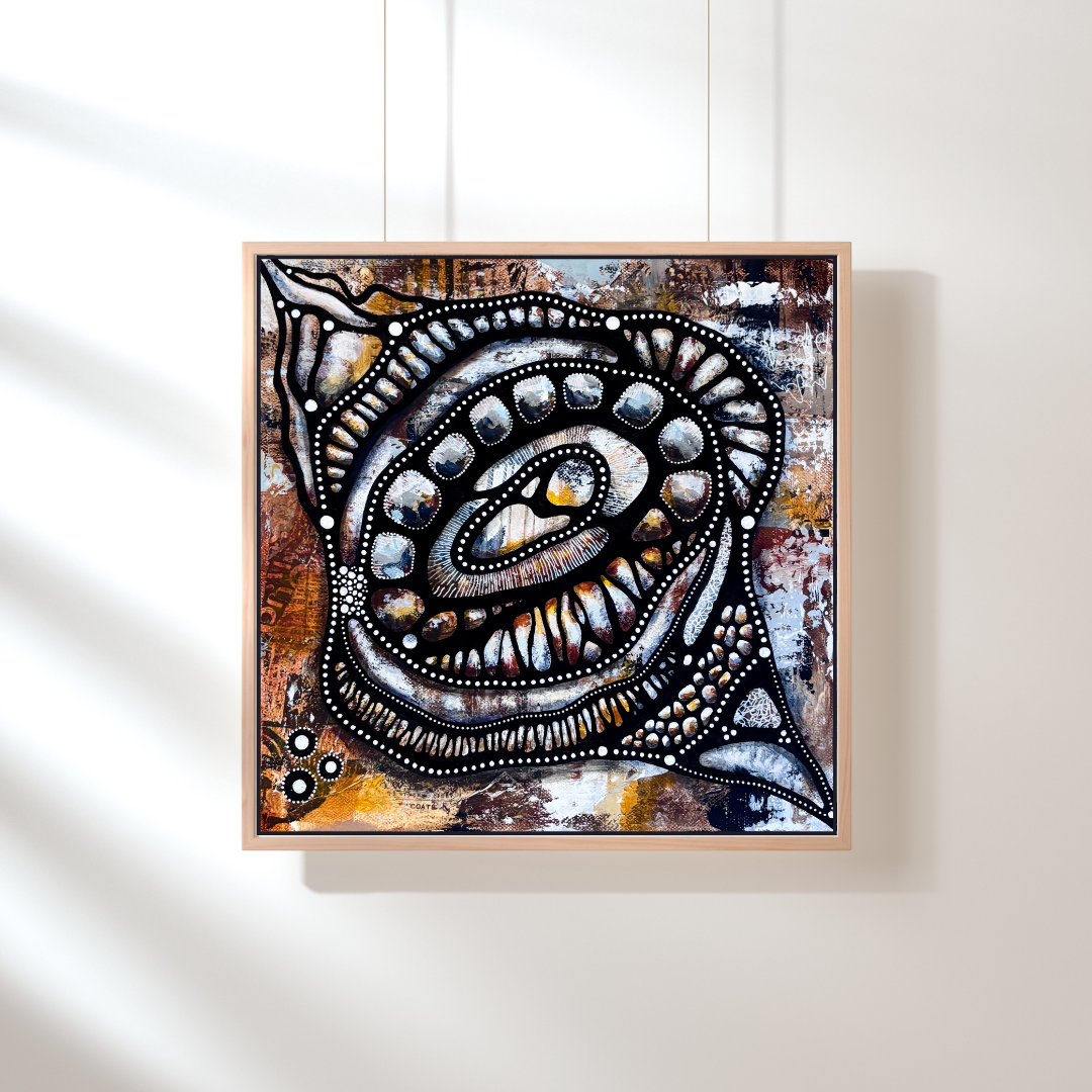 Balance Through Chaos (30cm x 30cm)