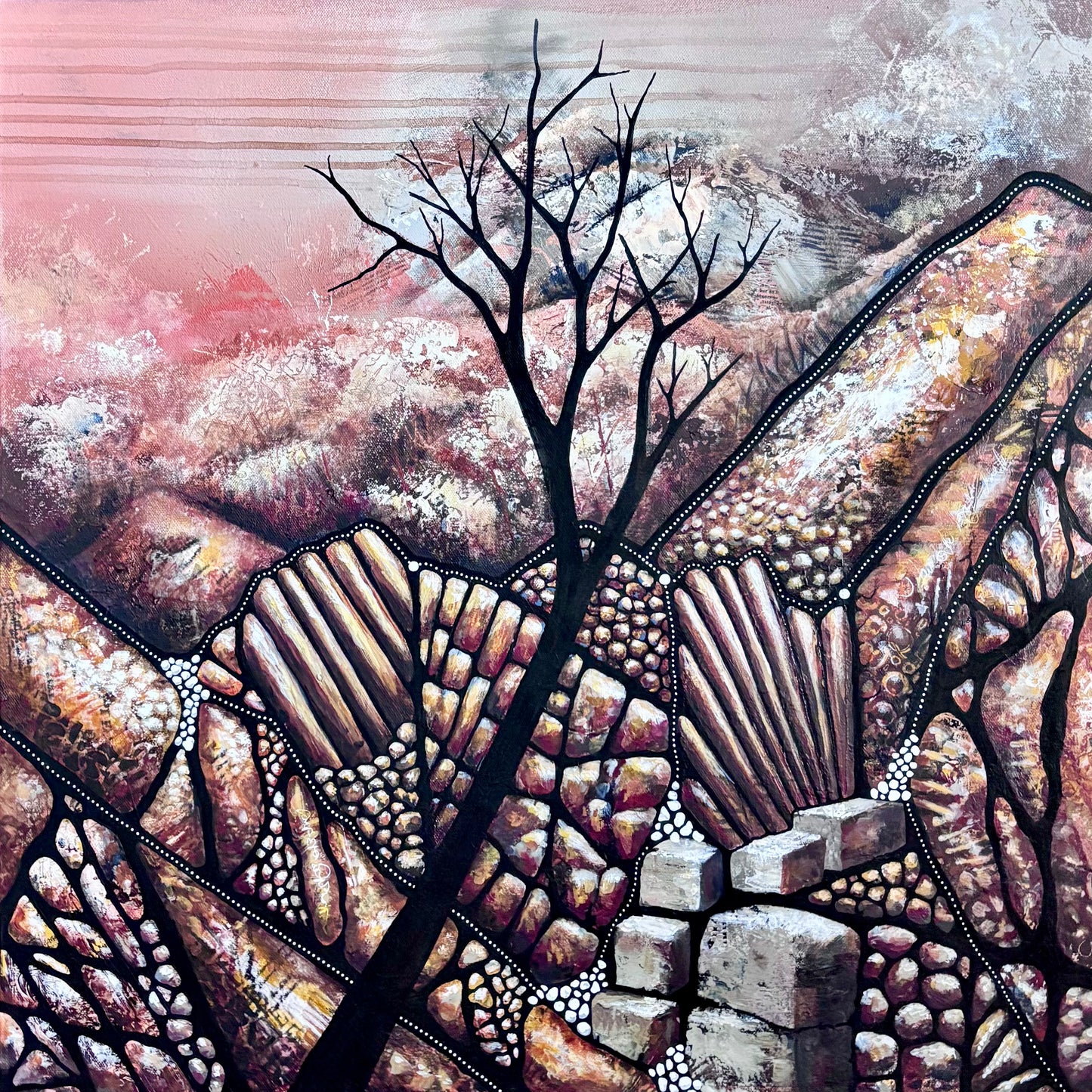 Echoes of Encouragement (61cm x 61cm)
