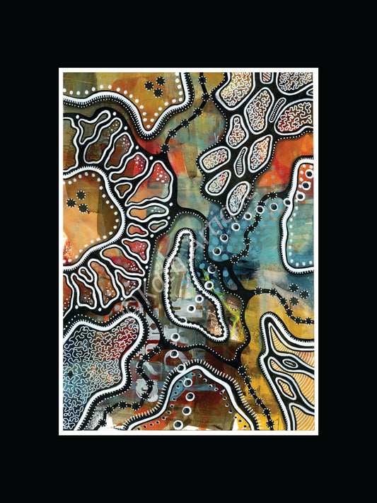 "Red Centre III" (Viewscapes Harmony Series)