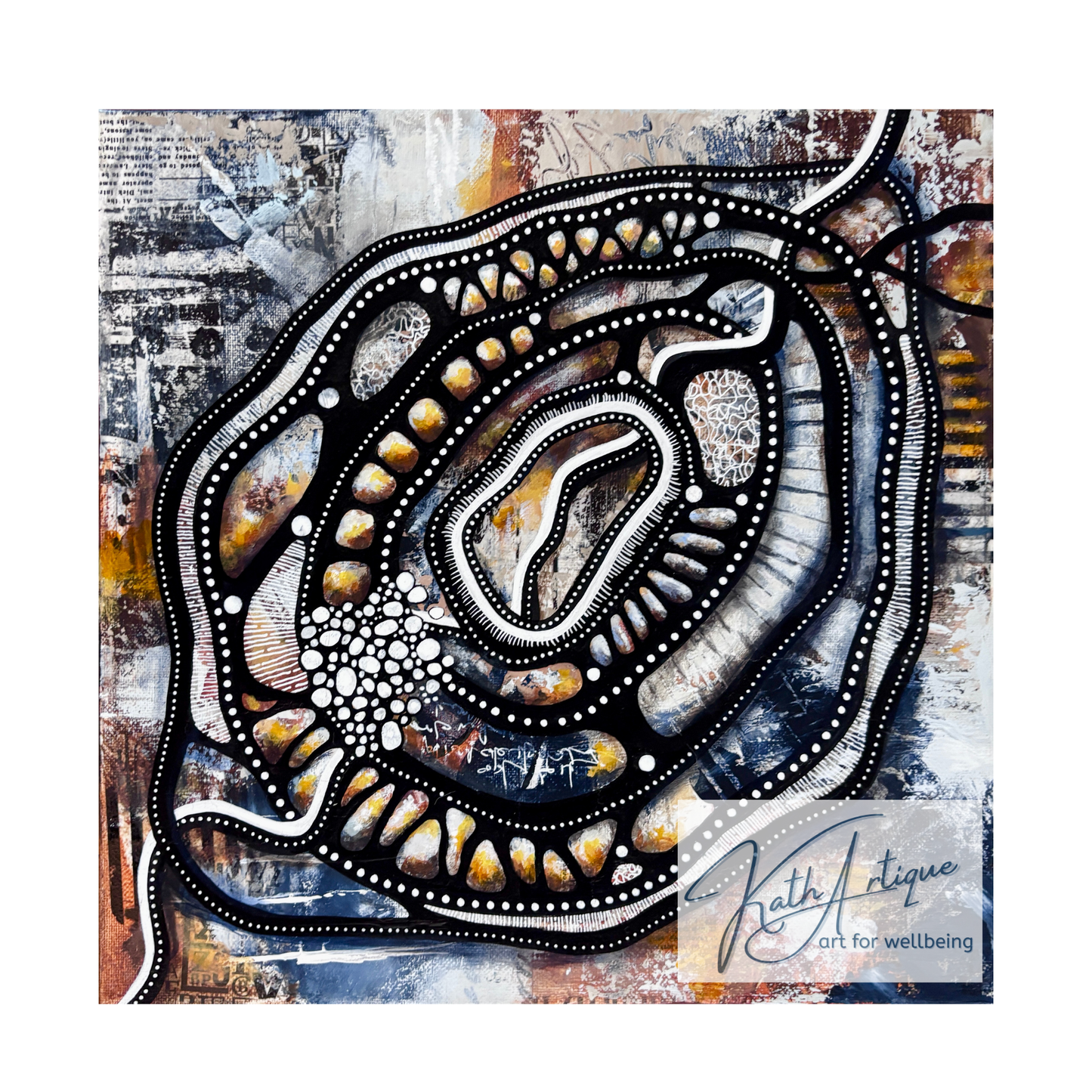 The Promise of New Journeys (30cm x 30cm)