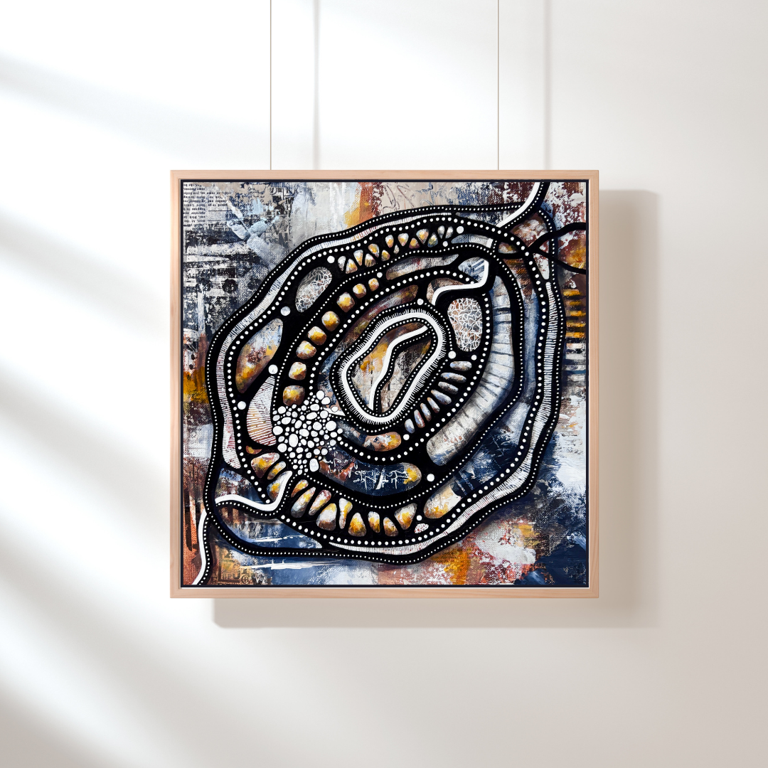 The Promise of New Journeys (30cm x 30cm)