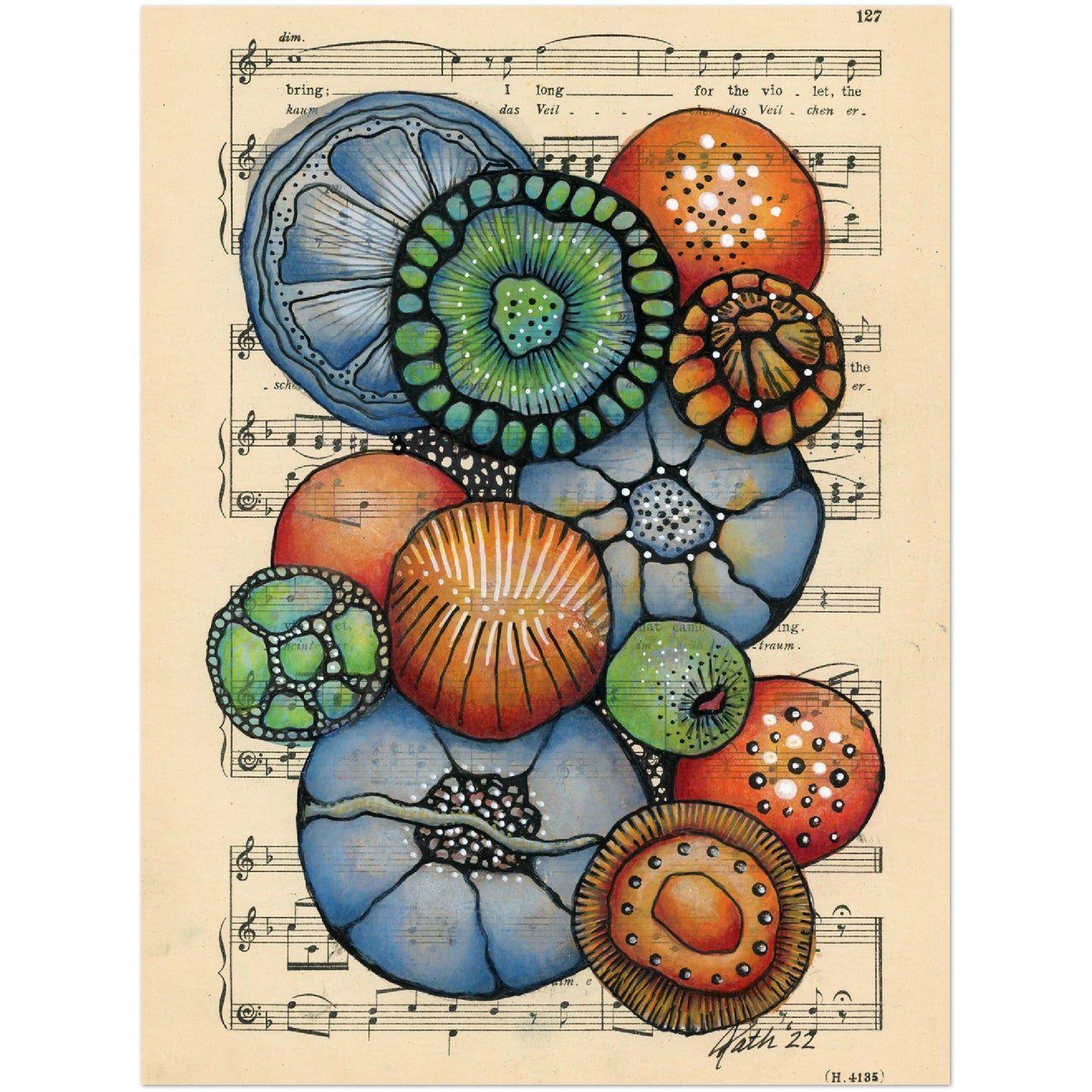 No. 60 Musical Fruit (PRINT)