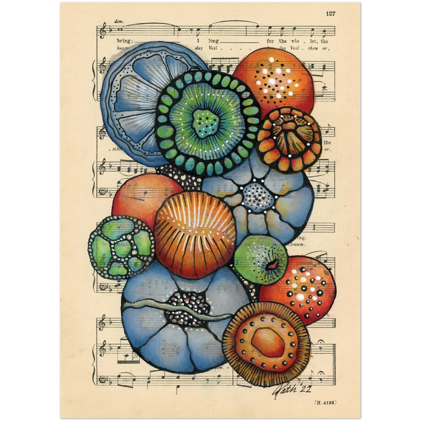 No. 60 Musical Fruit (PRINT)